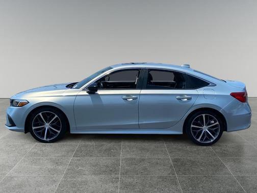 Aegean Blue 2022 Honda Civic Touring