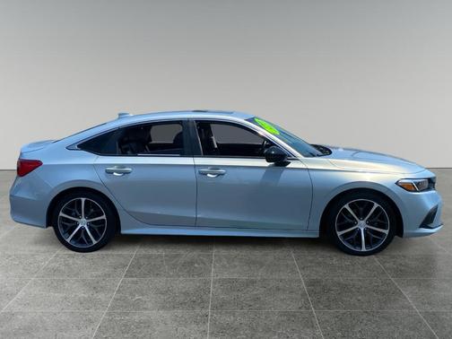 Aegean Blue 2022 Honda Civic Touring