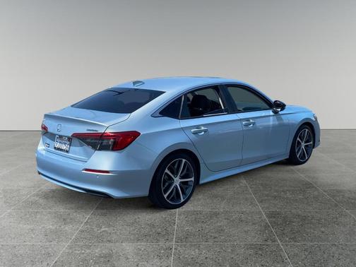 Aegean Blue 2022 Honda Civic Touring