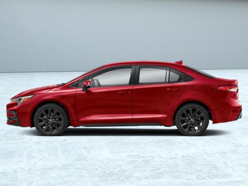 Ruby Flare Pearl 2026 Toyota Corolla Hybrid SE