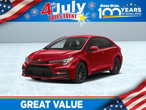 Ruby Flare Pearl 2026 Toyota Corolla SE