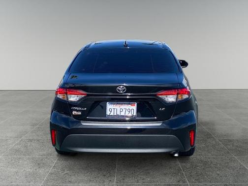 Midnight Black Metallic 2025 Toyota Corolla LE