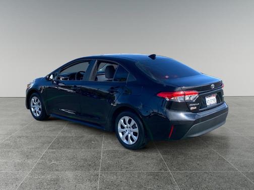 Midnight Black Metallic 2025 Toyota Corolla LE
