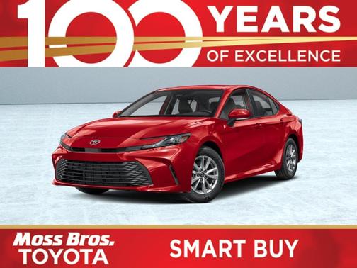 Red 2026 Toyota Camry LE