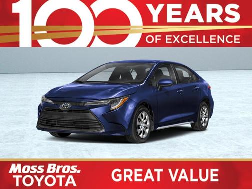 Blueprint 2026 Toyota Corolla LE