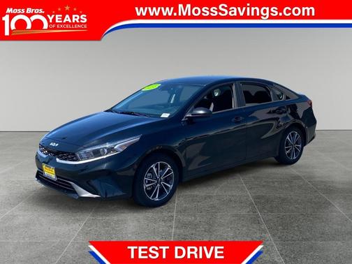 Aurora Black 2023 Kia Forte LXS