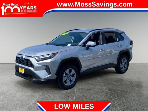 Silver Sky 2024 Toyota RAV4 Hybrid LE