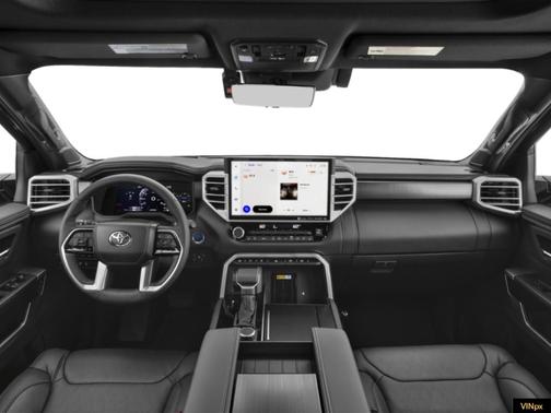 Midnight Black Metallic 2026 Toyota Tundra Hybrid Platinum