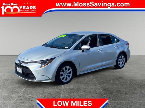 Classic Silver 2025 Toyota Corolla LE