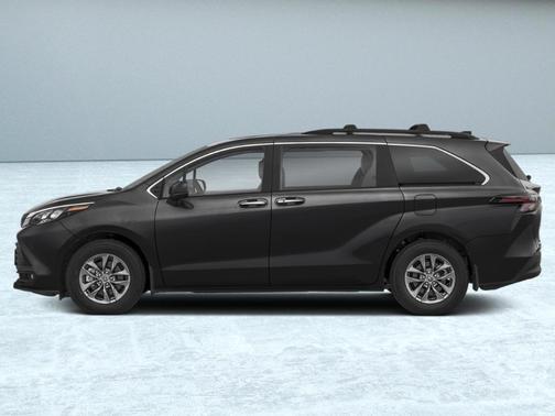 Midnight Black Metallic 2026 Toyota Sienna XLE 8 Passenger