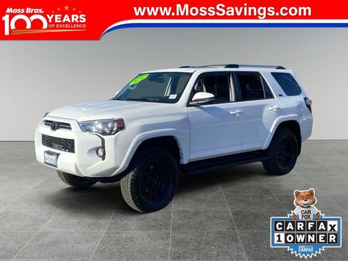 Super White 2020 Toyota 4Runner SR5 Premium