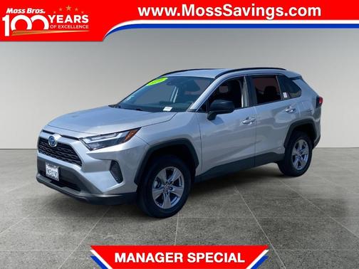 Silver Sky 2023 Toyota RAV4 Hybrid LE