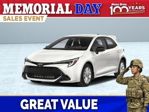 Ice 2026 Toyota Corolla Hatchback SE