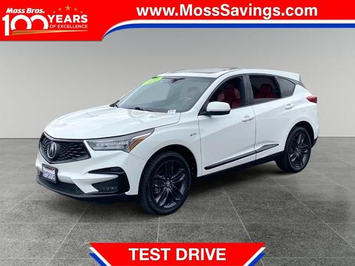 Platinum White Pearl 2021 Acura RDX A-Spec