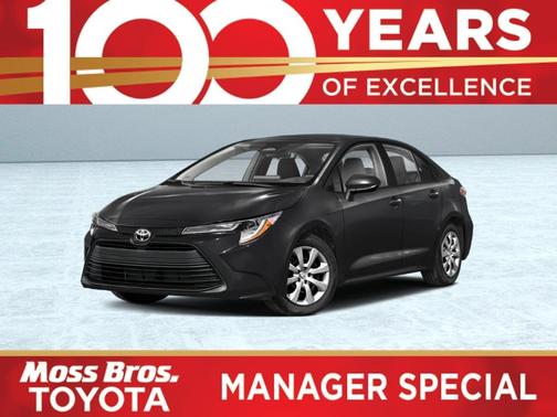 Midnight Black Metallic 2026 Toyota Corolla LE