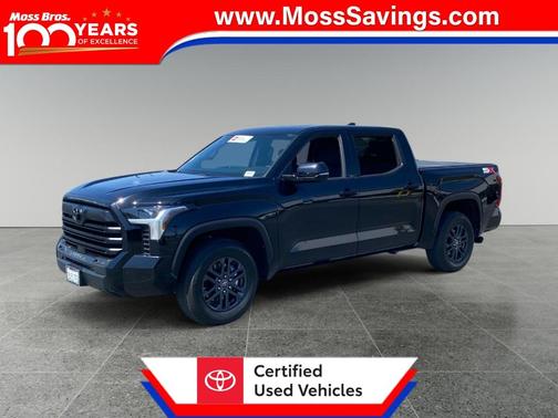 Midnight Black 2025 Toyota Tundra SR5