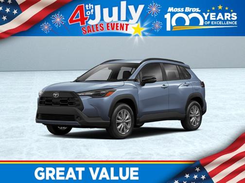Wind Chill Pearl 2026 Toyota Corolla Cross LE