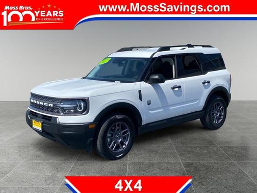 Oxford White 2025 Ford Bronco Sport Big Bend