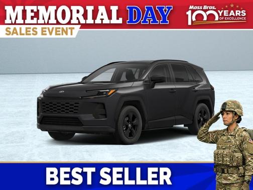 Midnight Black Metallic 2026 Toyota RAV4 XLE Premium