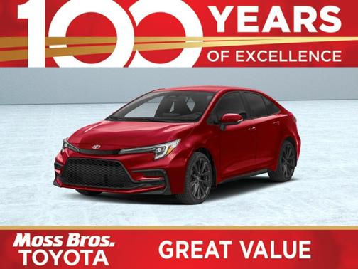 Ruby Flare Pearl 2026 Toyota Corolla SE