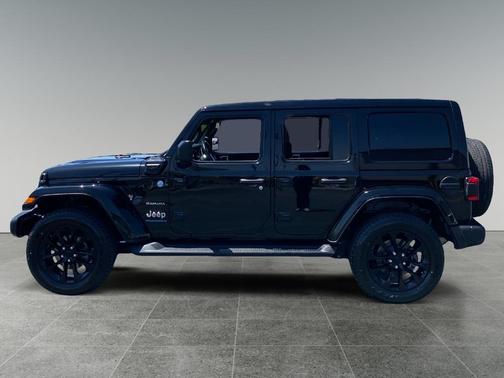 Black 2023 Jeep Wrangler 4xe Sahara
