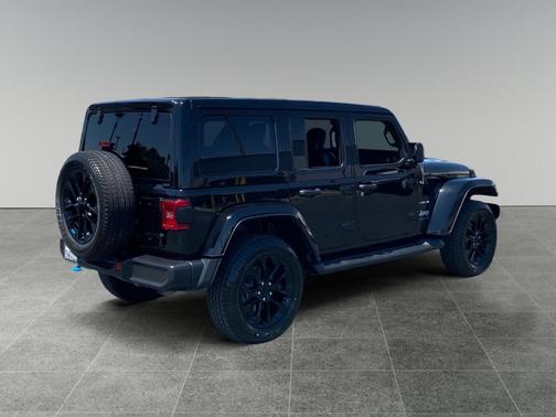 Black 2023 Jeep Wrangler 4xe Sahara