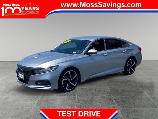 Lunar Silver 2018 Honda Accord Sport
