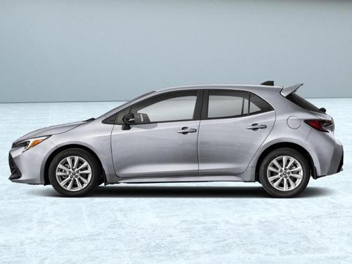 Classic Silver Metallic 2026 Toyota Corolla Hatchback SE