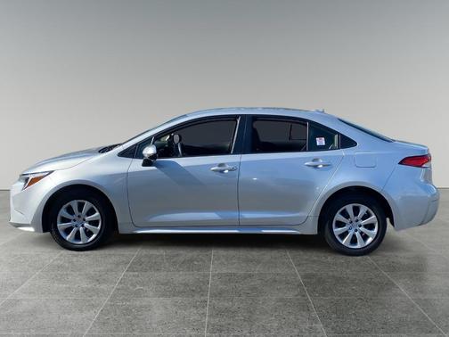 Classic Silver 2025 Toyota Corolla Hybrid LE