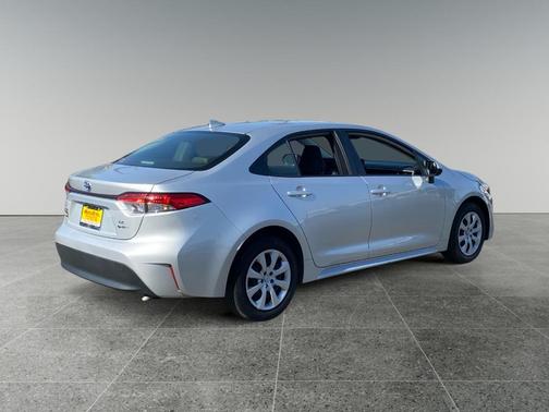 Classic Silver 2025 Toyota Corolla Hybrid LE