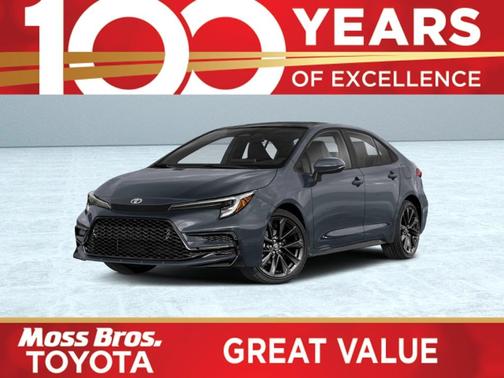 Midnight Black Metallic 2026 Toyota Corolla XSE