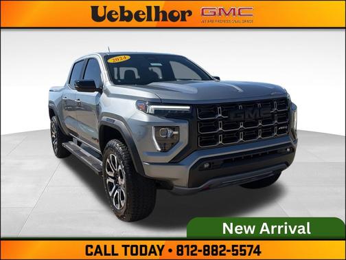 Sterling Metallic 2024 GMC Canyon AT4