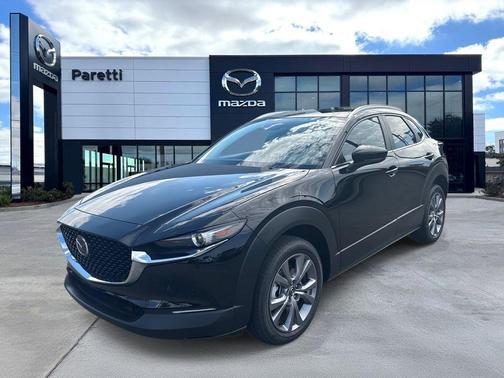 Jet Black Mica 2025 Mazda CX-30 2.5 S Preferred Package SUV