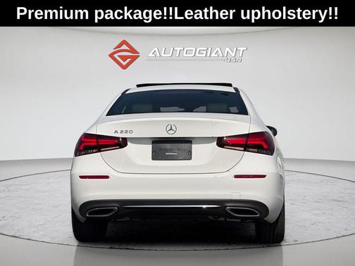 White 2021 Mercedes-Benz A-Class A 220