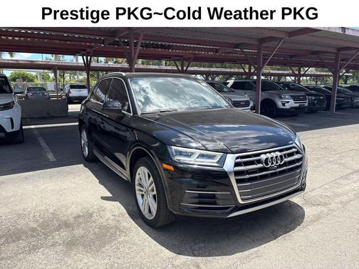 Brilliant Black 2018 Audi Q5 2.0T Tech Premium