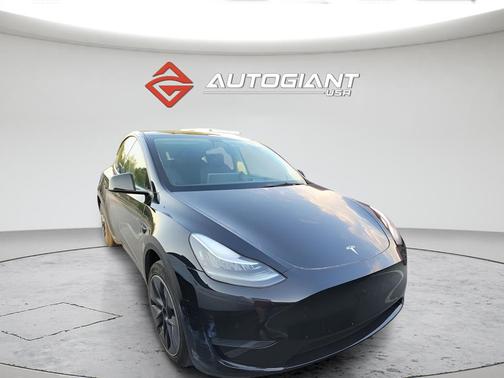 Solid Black 2021 Tesla Model Y Long Range Dual Motor All-Wheel Drive