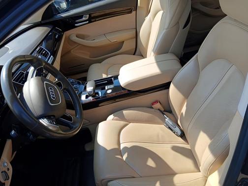 Black 2017 Audi A8 L 3.0T