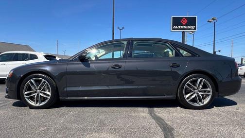 Black 2017 Audi A8 L 3.0T