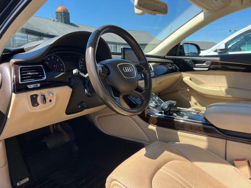 Black 2017 Audi A8 L 3.0T