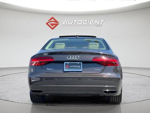 Black 2017 Audi A8 L 3.0T