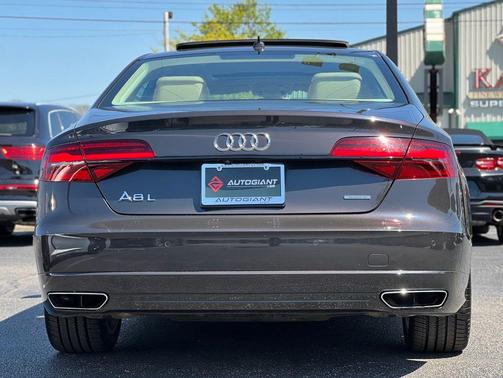 Black 2017 Audi A8 L 3.0T