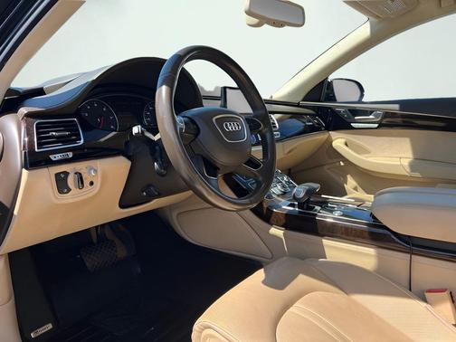 Black 2017 Audi A8 L 3.0T