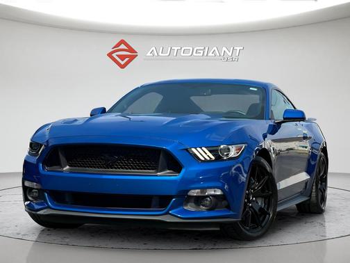 Lightning Blue Metallic 2017 Ford Mustang GT