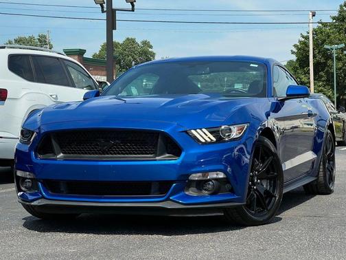 Lightning Blue Metallic 2017 Ford Mustang GT