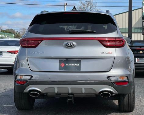 Steel Gray 2021 Kia Sportage SX Turbo