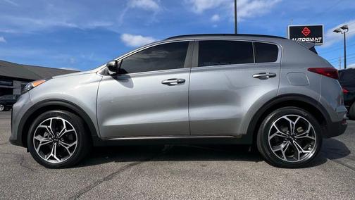 Steel Gray 2021 Kia Sportage SX Turbo