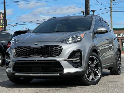 Steel Gray 2021 Kia Sportage SX Turbo