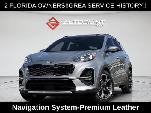 Steel Gray 2021 Kia Sportage SX Turbo