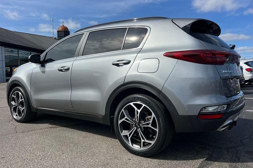 Steel Gray 2021 Kia Sportage SX Turbo