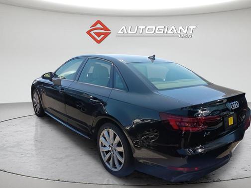 Brilliant Black 2018 Audi A4 2.0T Premium